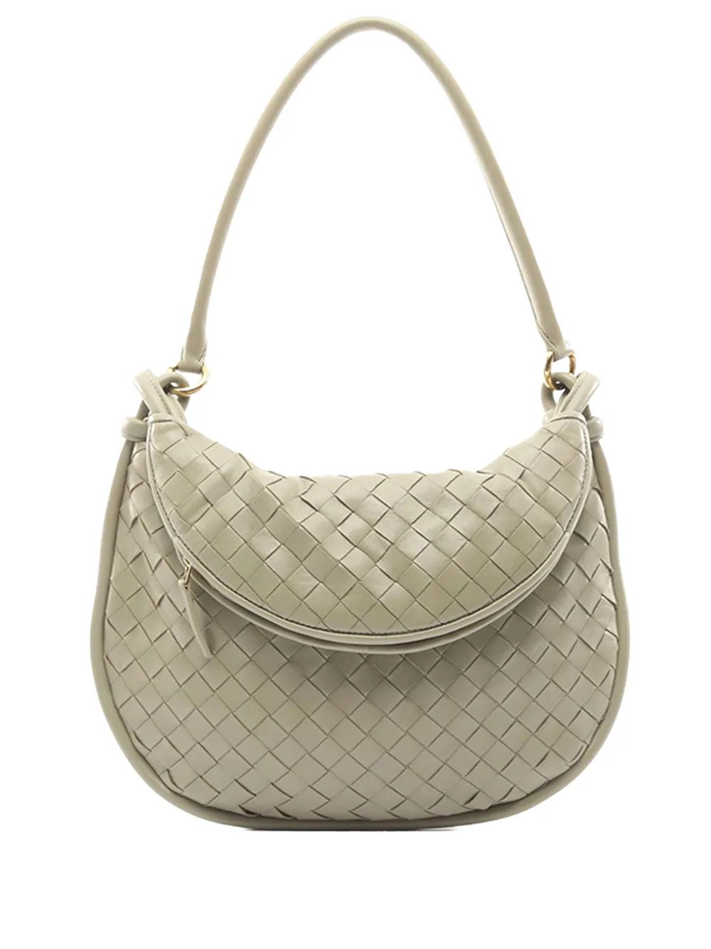 Bottega Veneta Pre-Owned 2012-2026 Medium Nappa Intrecciato Gemelli Hobo shoulder bag - Marrone
