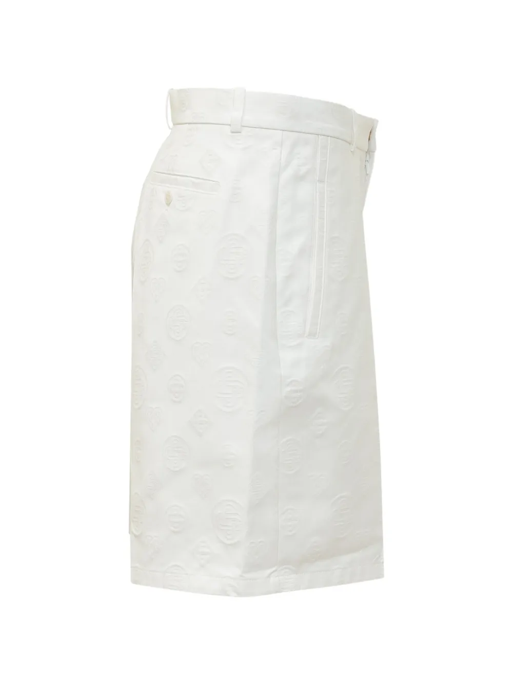 Casablanca Shorts met monogram Wit