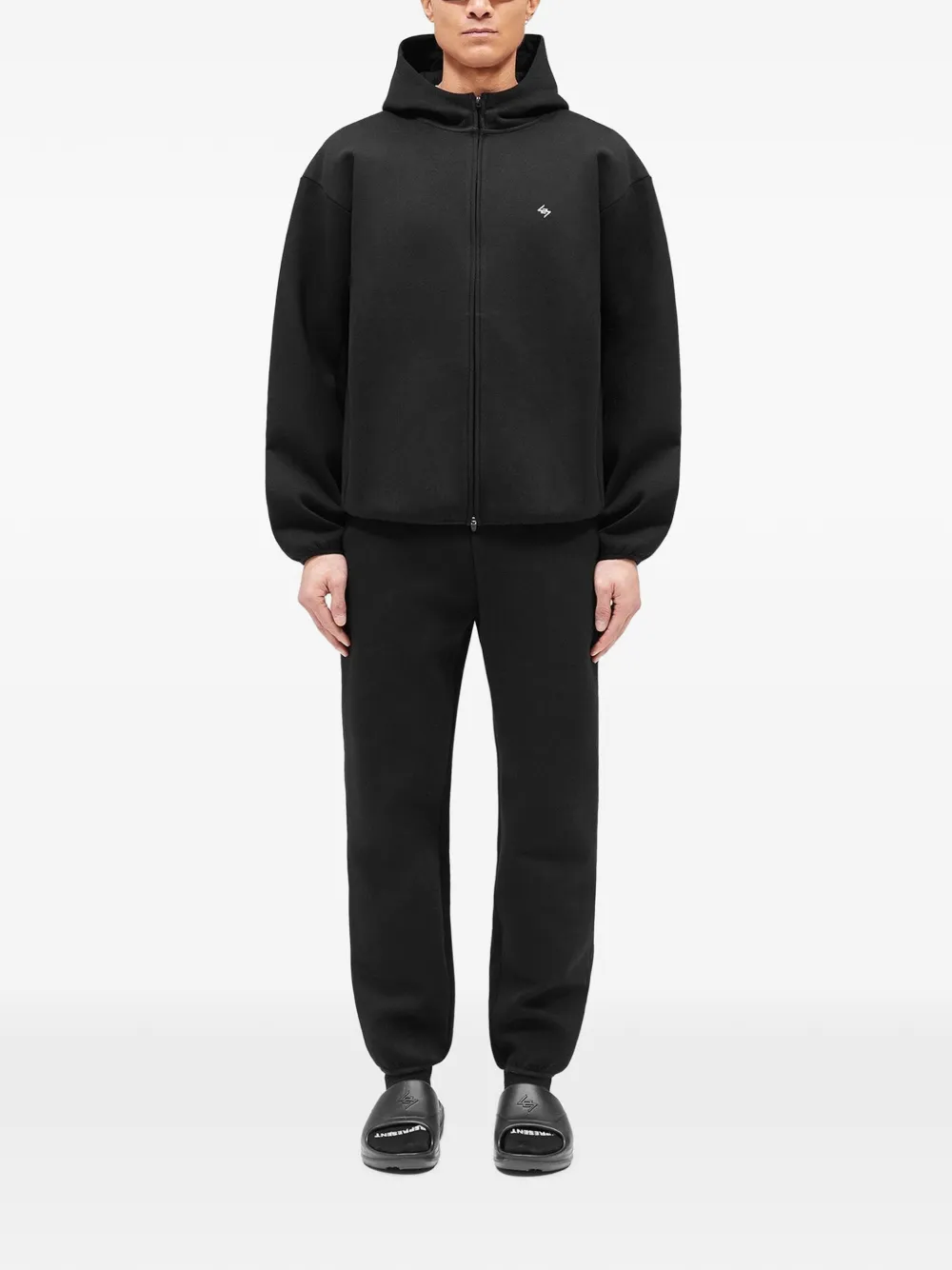 Represent 247 hoodie met logoprint Zwart