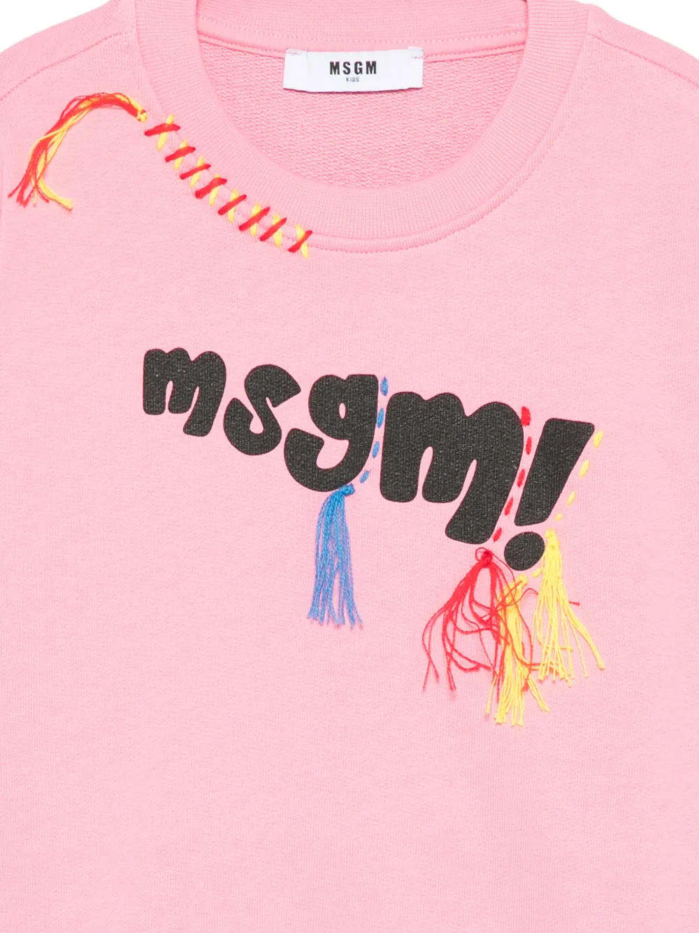 Logo-Print Long-Sleeved Sweatshirt