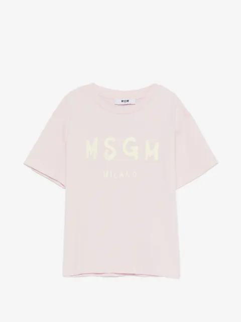 MSGM Kids short-sleeve T-shirt
