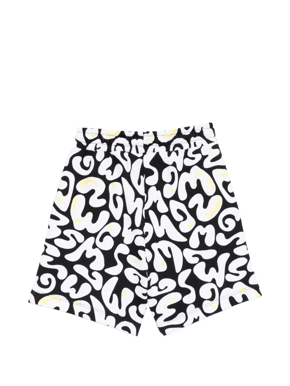 MSGM Kids Shorts met print Wit