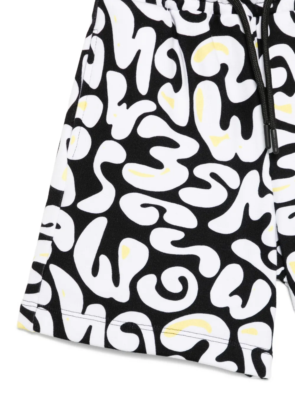 MSGM Kids Shorts met print Wit