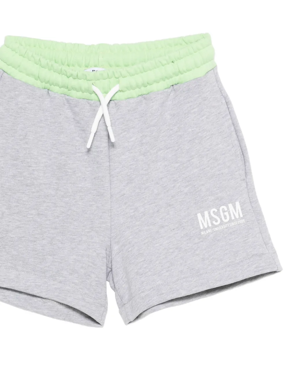 MSGM Kids Shorts met trekkoord Grijs
