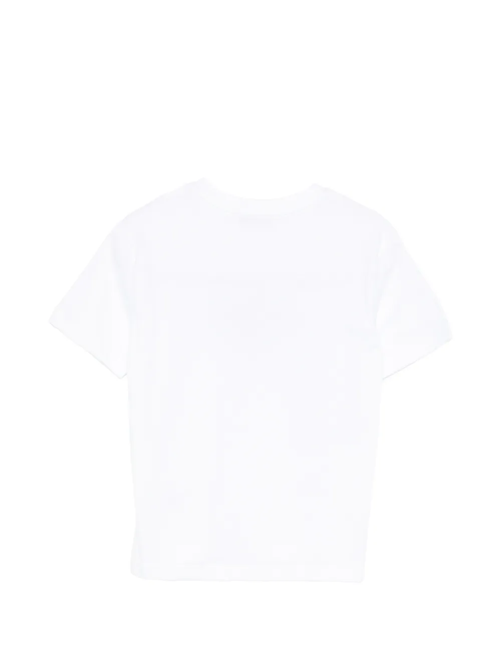 MSGM Kids T-shirt met logo Wit