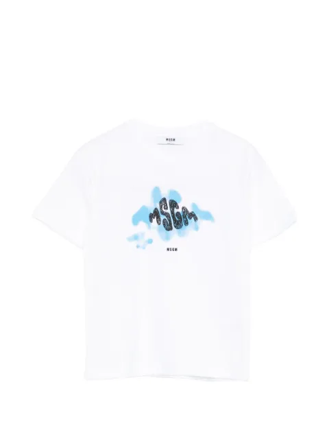 MSGM Kids t-shirt à logo