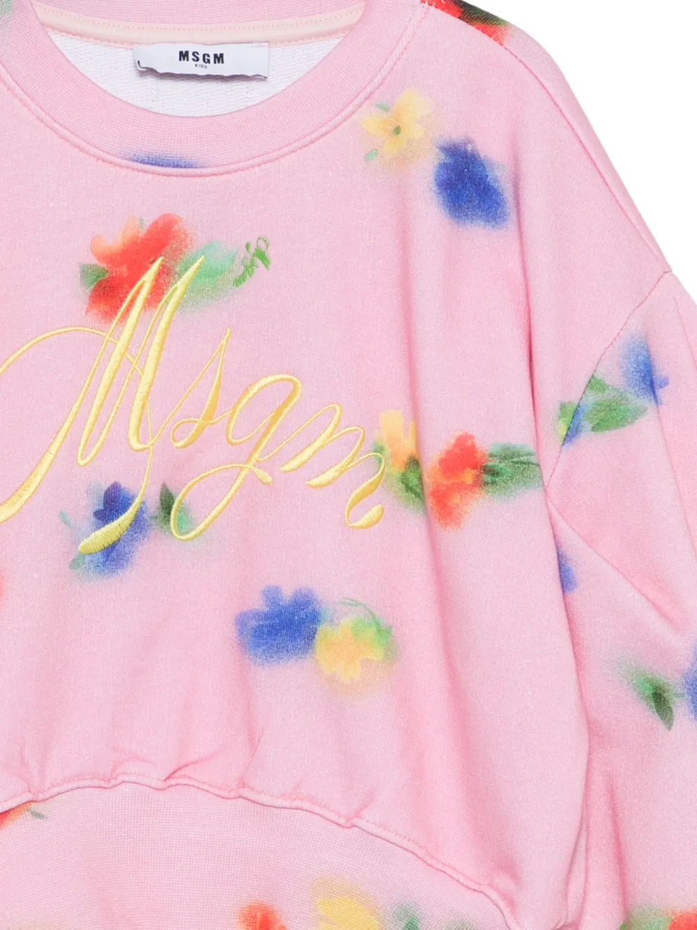 Floral-Print Sweatshirt