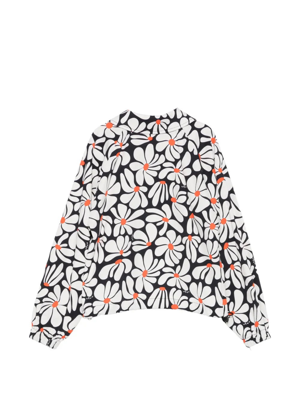 MSGM Kids Jack met bloemenprint Wit