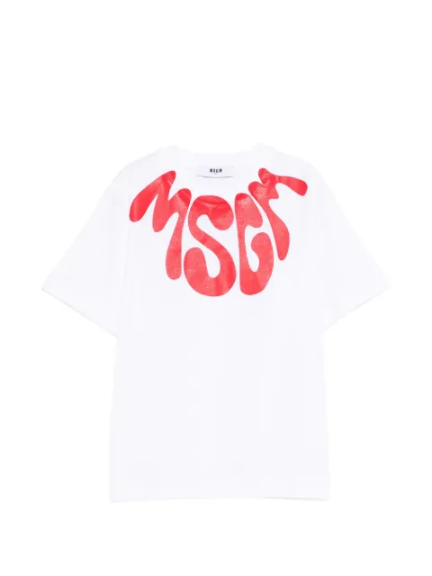 MSGM Kids graphic-print short-sleeve T-shirt