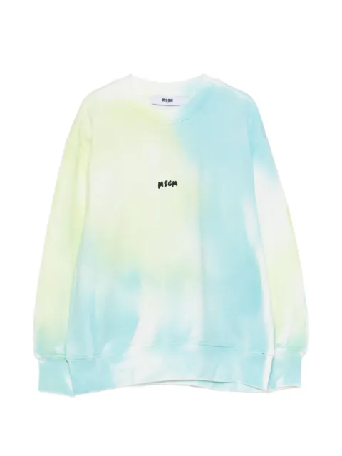 MSGM Kids tie-dye sweatshirt