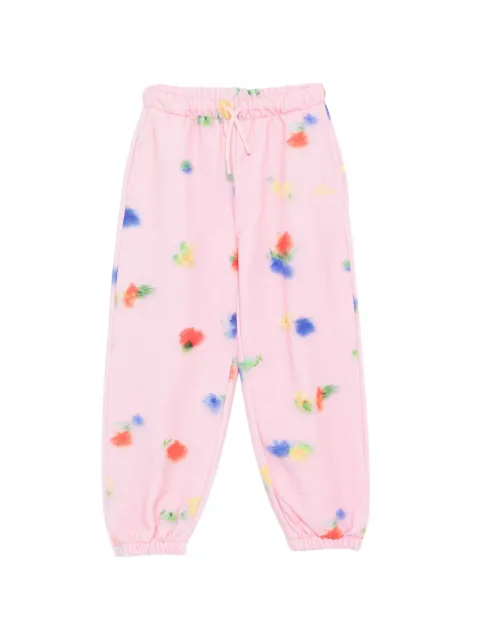 MSGM Kids floral-print track pants