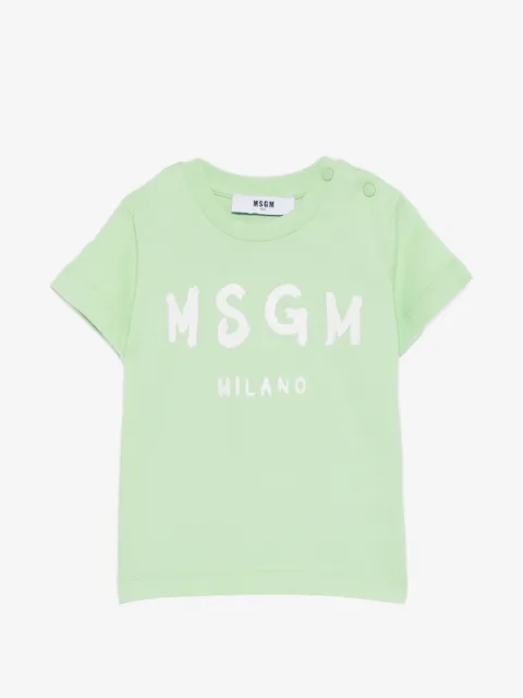 MSGM Kids graphic-print T-shirt