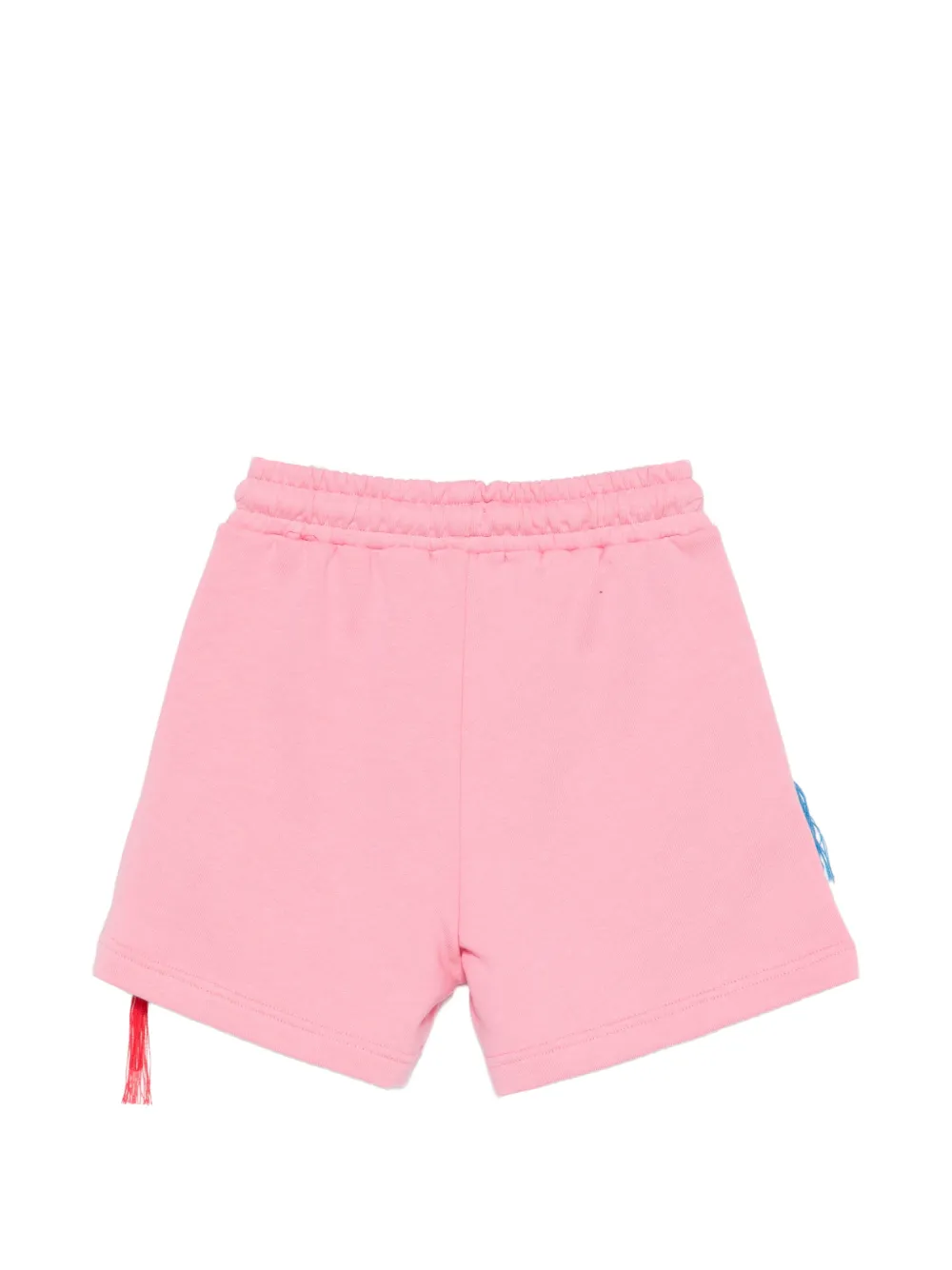  Msgm Kids Logo-embroidered Drawstring Shorts - Pink 