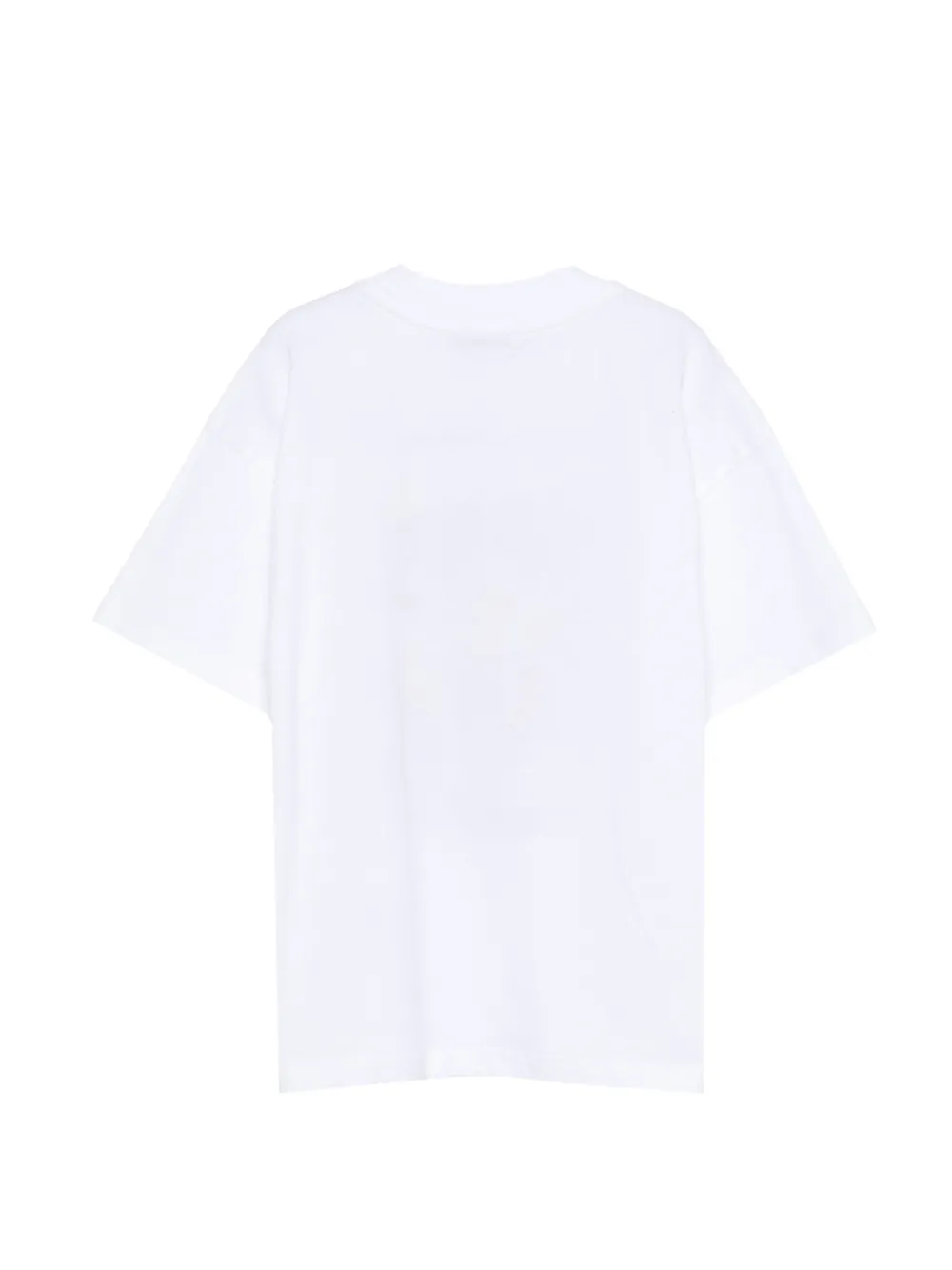 MSGM Kids T-shirt met bloemenprint Wit