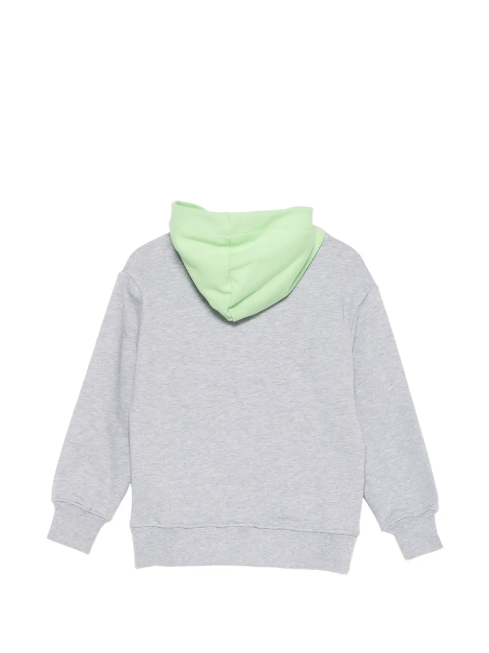 MSGM Kids Hoodie met logoprint Grijs