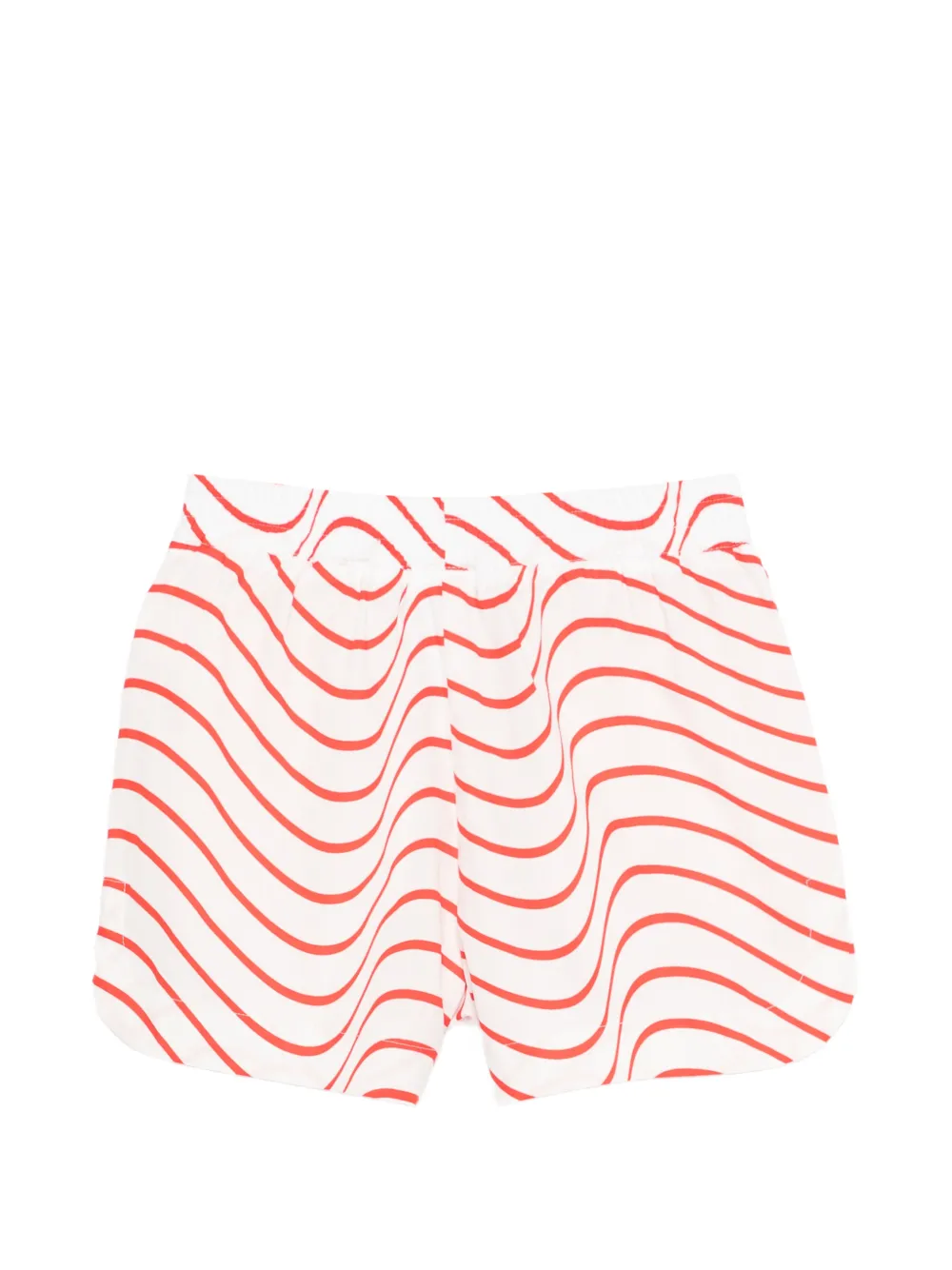 MSGM Kids Shorts met geborduurd logo Wit