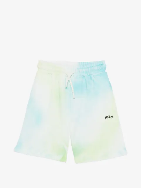 MSGM Kids tie-dye shorts
