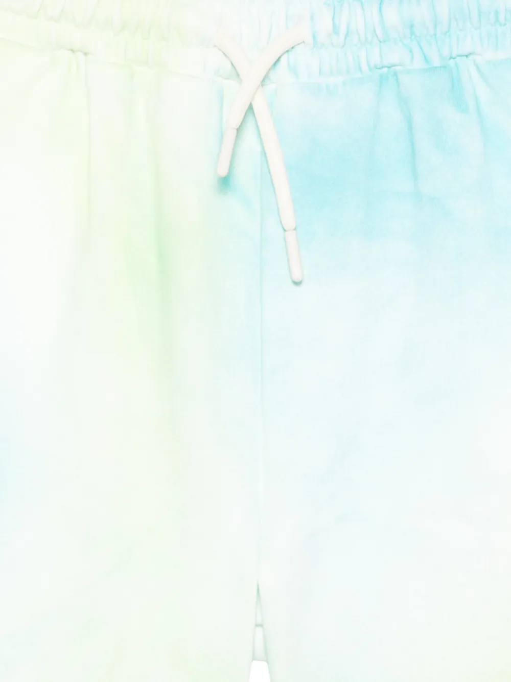  Msgm Kids Tie-dye Shorts - Blue 