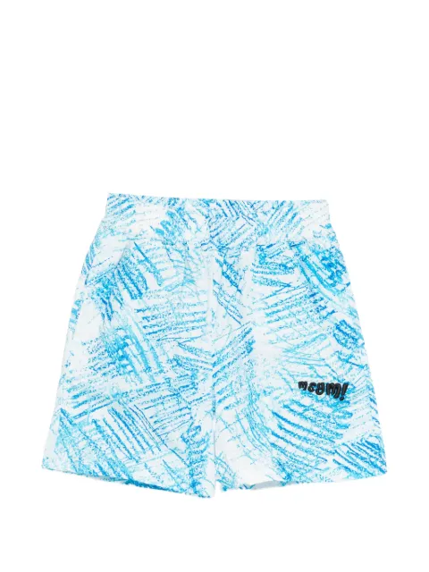 MSGM Kids Shorts met print