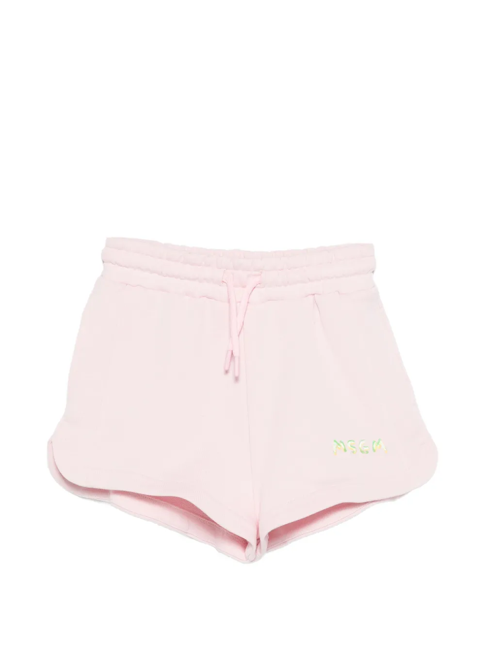MSGM Kids Pantaloni con coulisse - Rosa