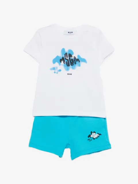 MSGM Kids printed short set 