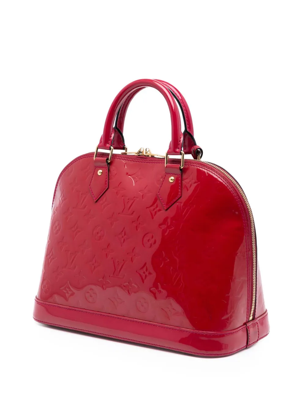 2012 Monogram Vernis Alma Pm Handbag
