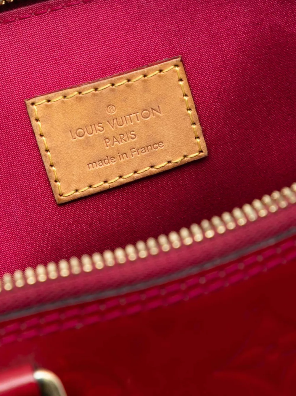 2012 Monogram Vernis Alma Pm Handbag