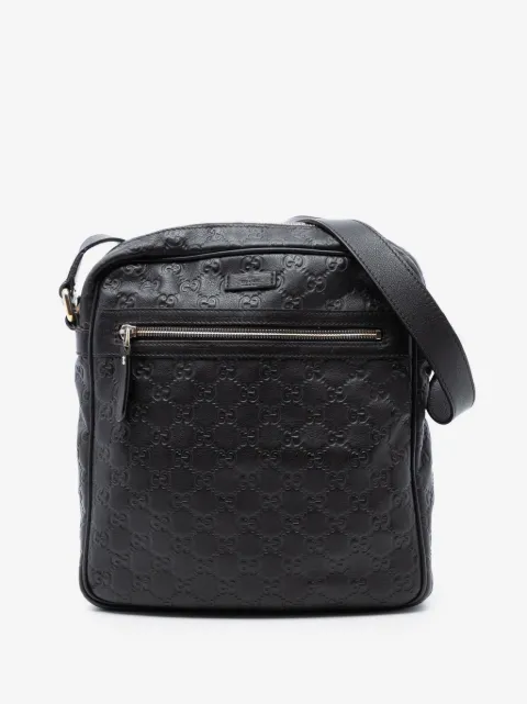 Gucci Pre-Owned Guccissima 斜挎包（2016-2025年典藏款）