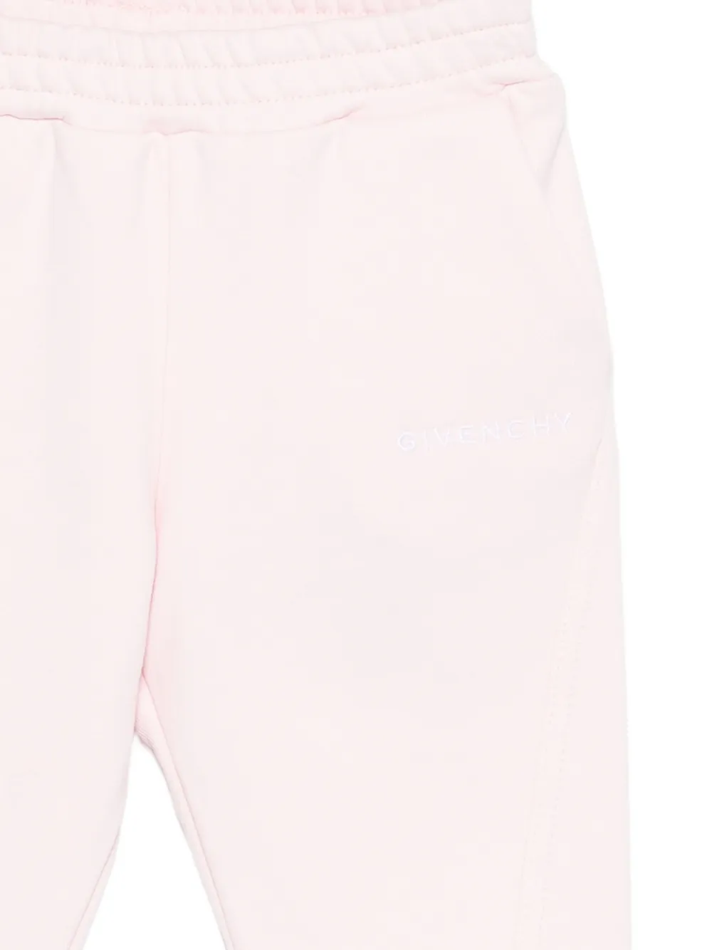 Givenchy Kids Broek met logo Roze