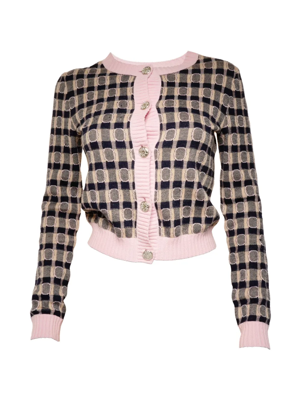 CHANEL Pre-Owned 2020-2021 button-up cardigan - Rosa