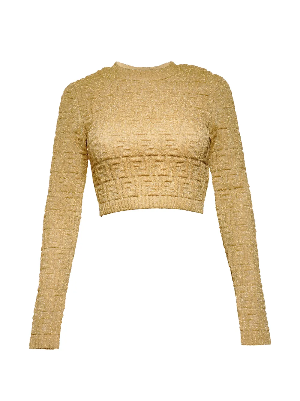 Fendi Pre-Owned 2010-2020s crew-neck sweater - Oro