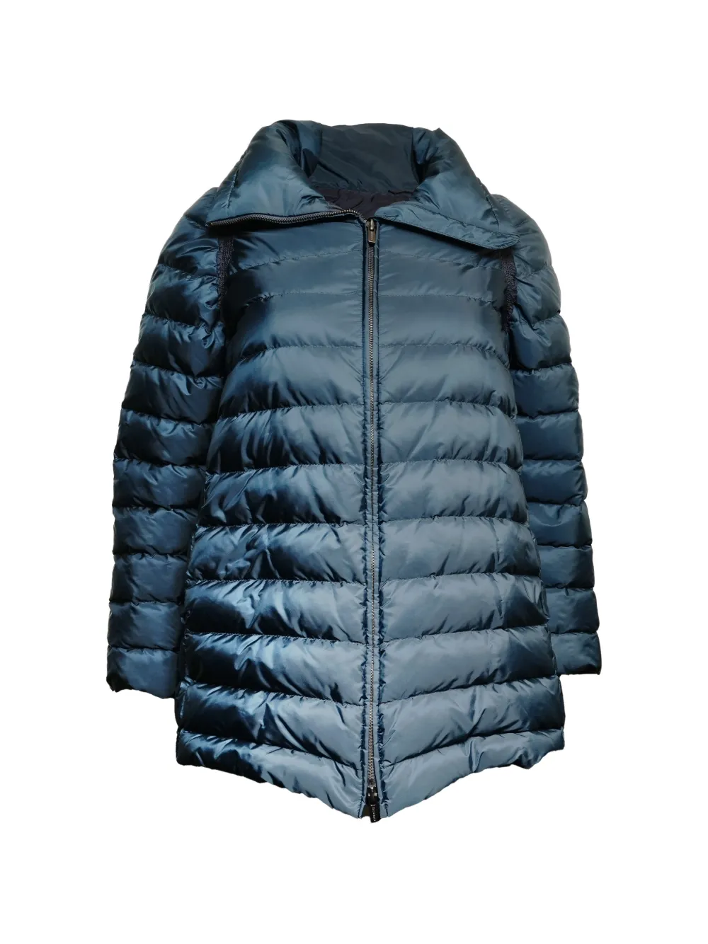 Miu Miu Pre-Owned 2014 padded coat - Blu
