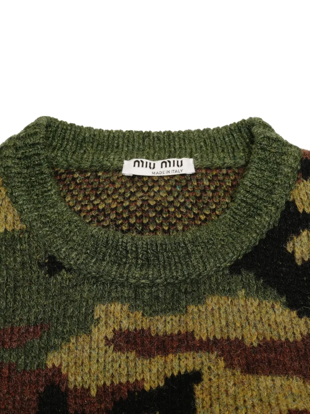 2019s Camouflage-Pattern Sweater