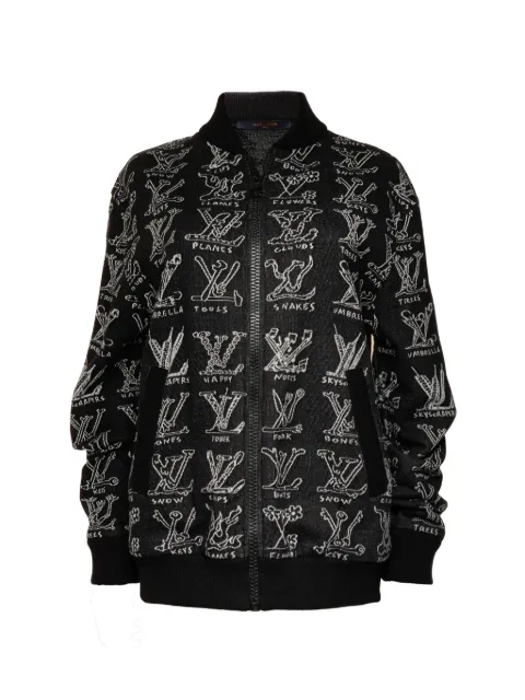 Louis Vuitton Pre-Owned sudadera con cierre 2021
