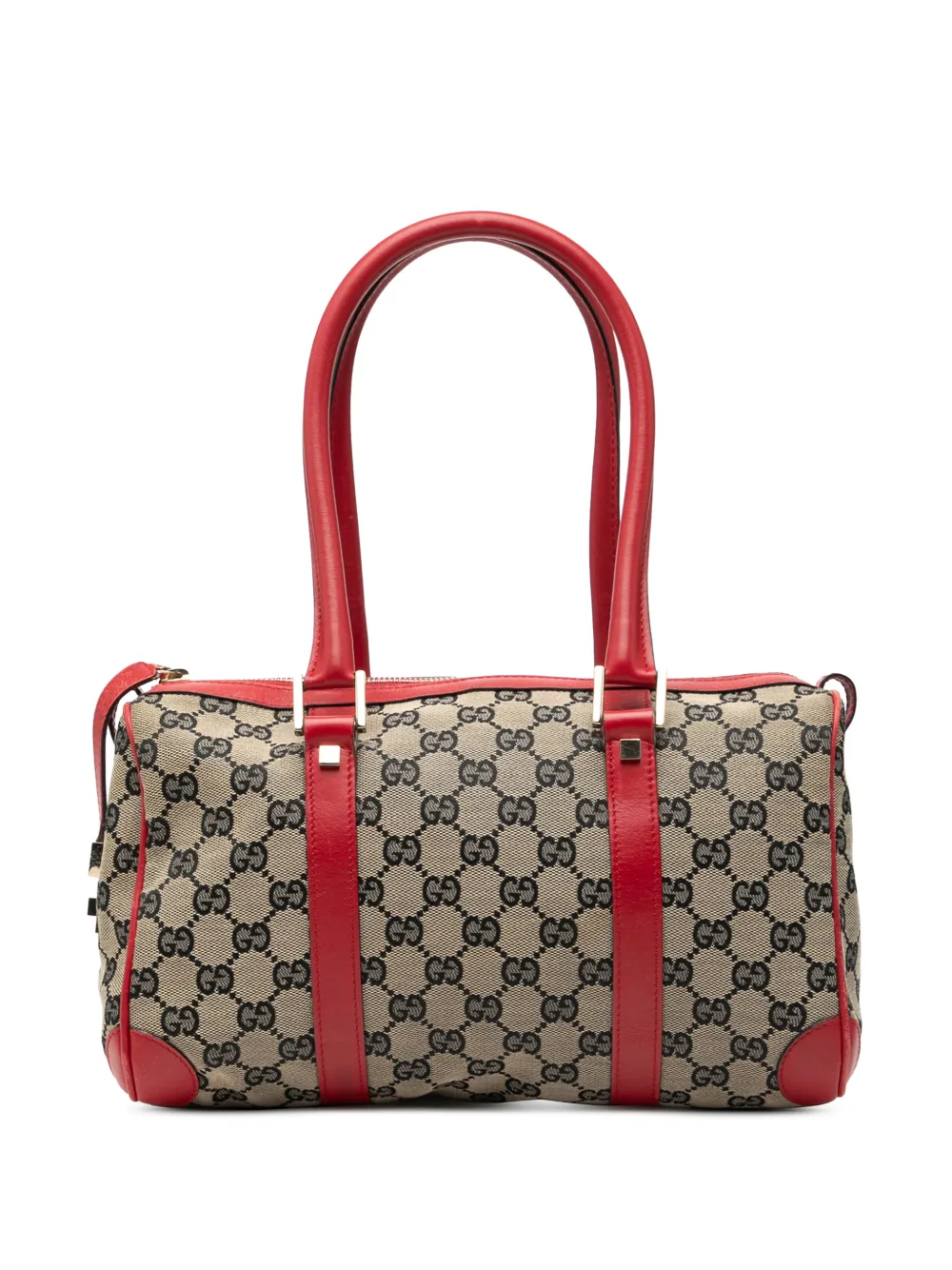Gucci Pre-Owned 2000-2015 GG Canvas boston bag - Marrone