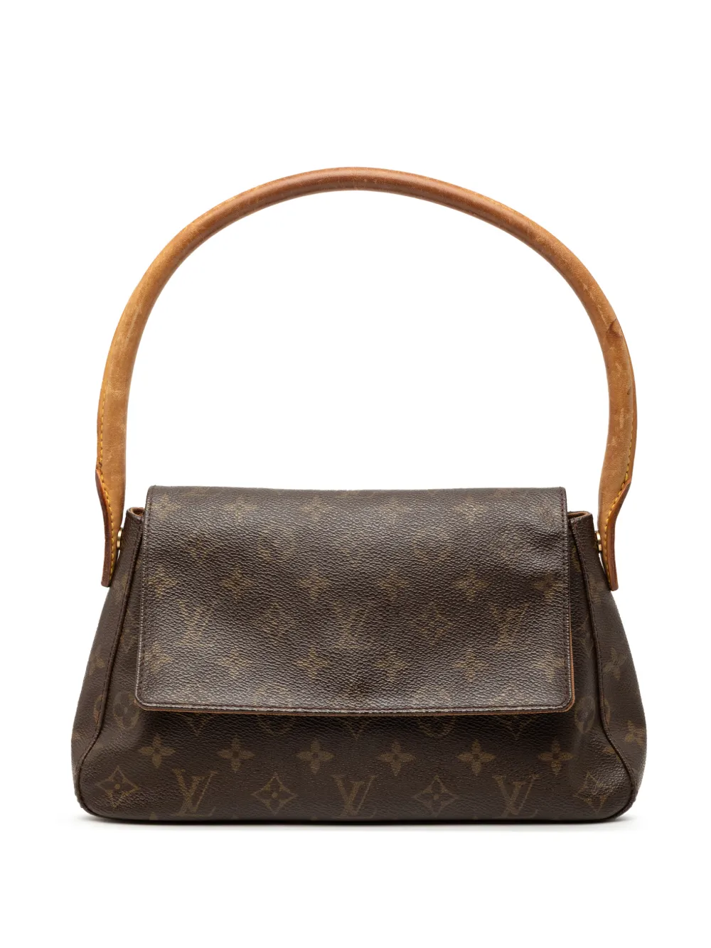 Louis Vuitton Pre-Owned 2001 Monogram Mini Looping shoulder bag - Marrone