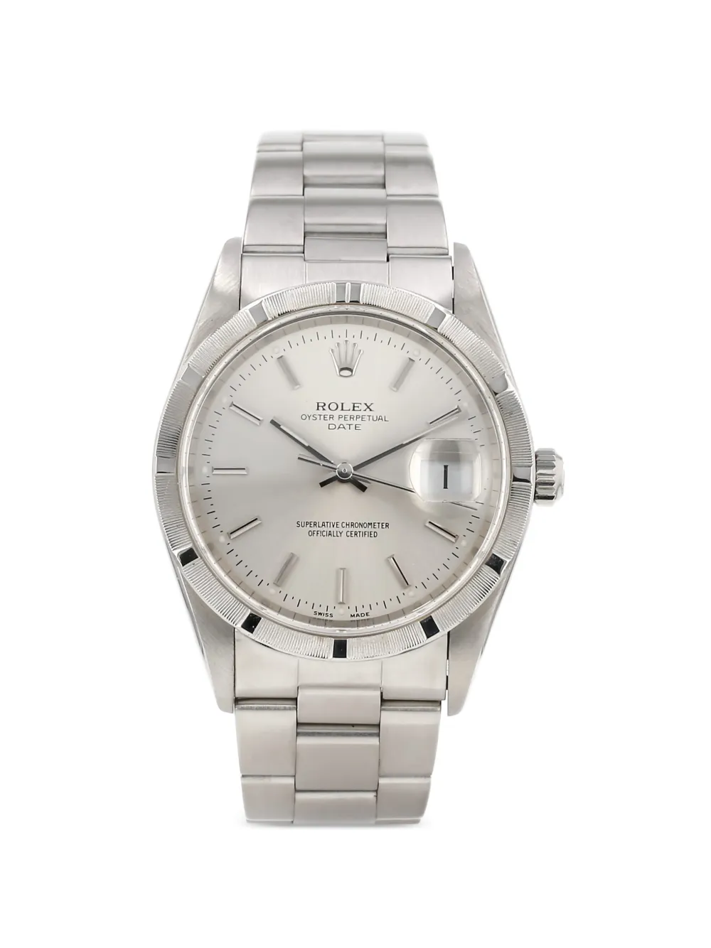 Rolex 2001 Oyster Perpetual 34mm watch - Argento