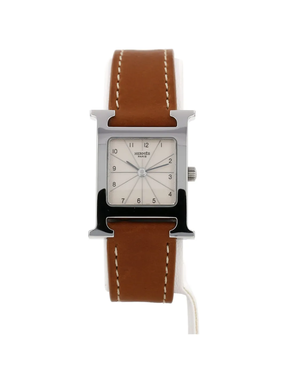 Hermès Pre-Owned 2000s Heure H 30mm Watch - Bianco