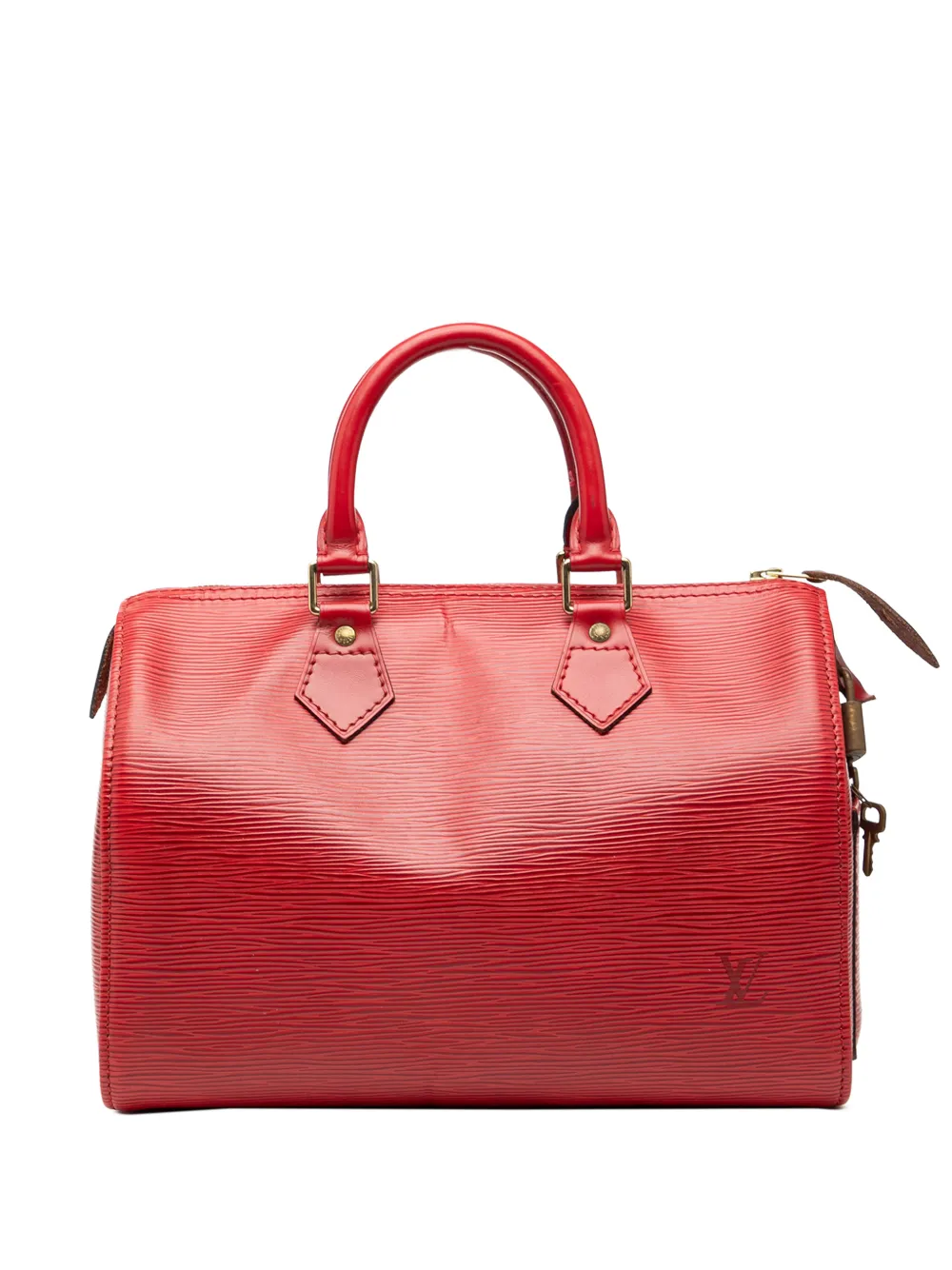 Louis Vuitton Pre-Owned Borsa Boston Speedy 30 in pelle Épi 1995 - Rosso