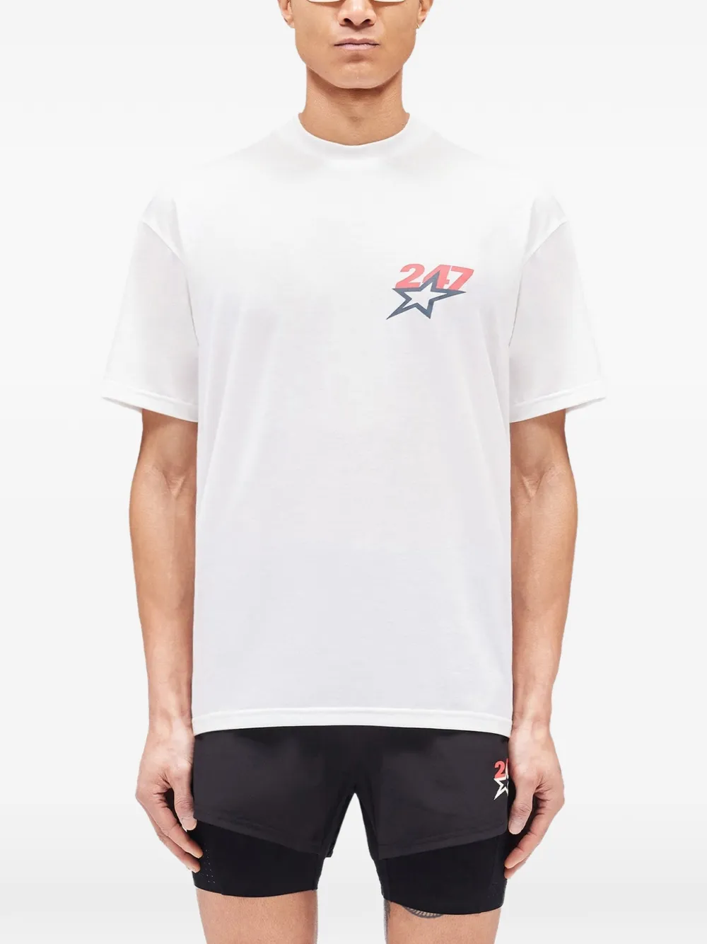 Represent Team 247 Star T-shirt Wit