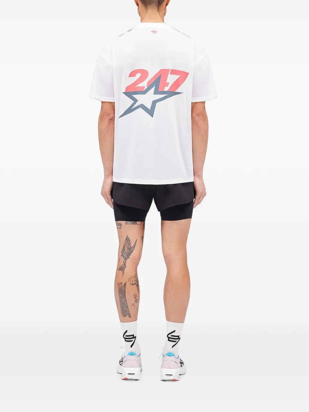 Represent Team 247 Star T-shirt Wit