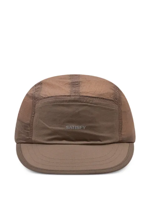 Satisfy logo-print cap hat