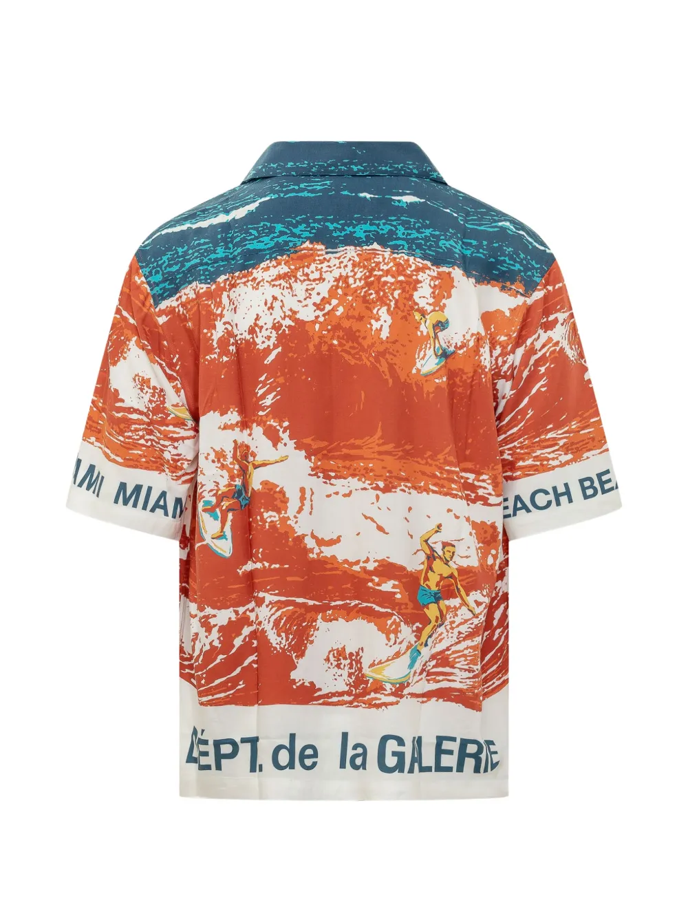 GALLERY DEPT. Shirt met grafische print Rood