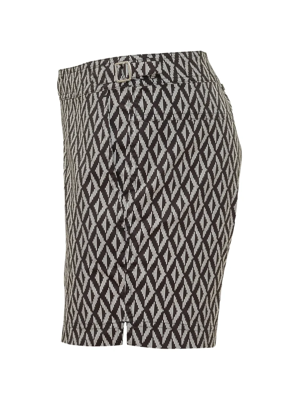 print swim shorts