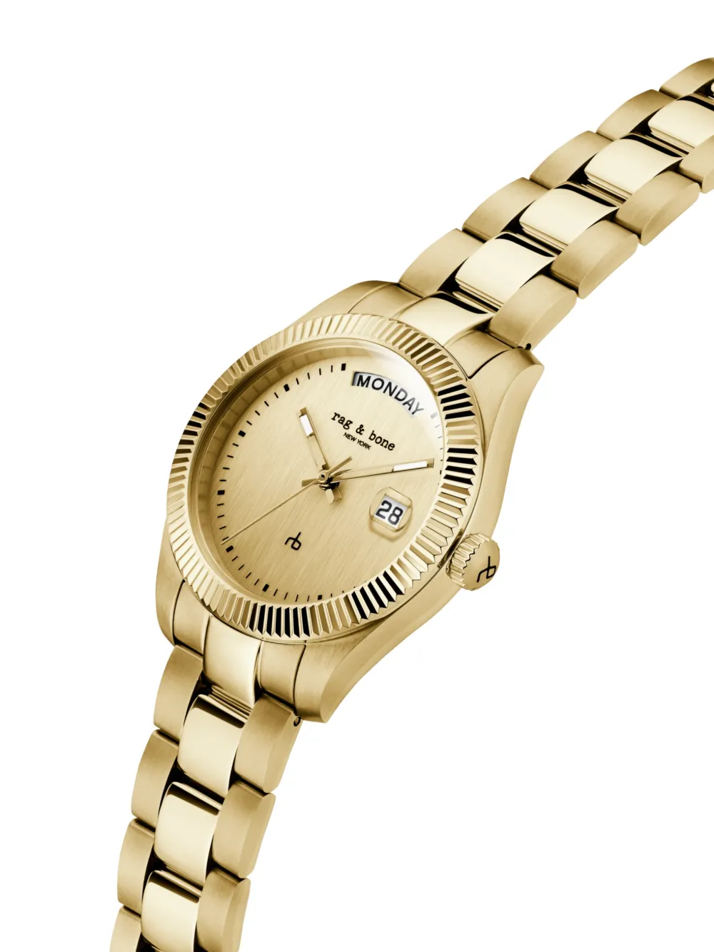  Rag & Bone Reloj Lex De 34 Mm - Dorado 