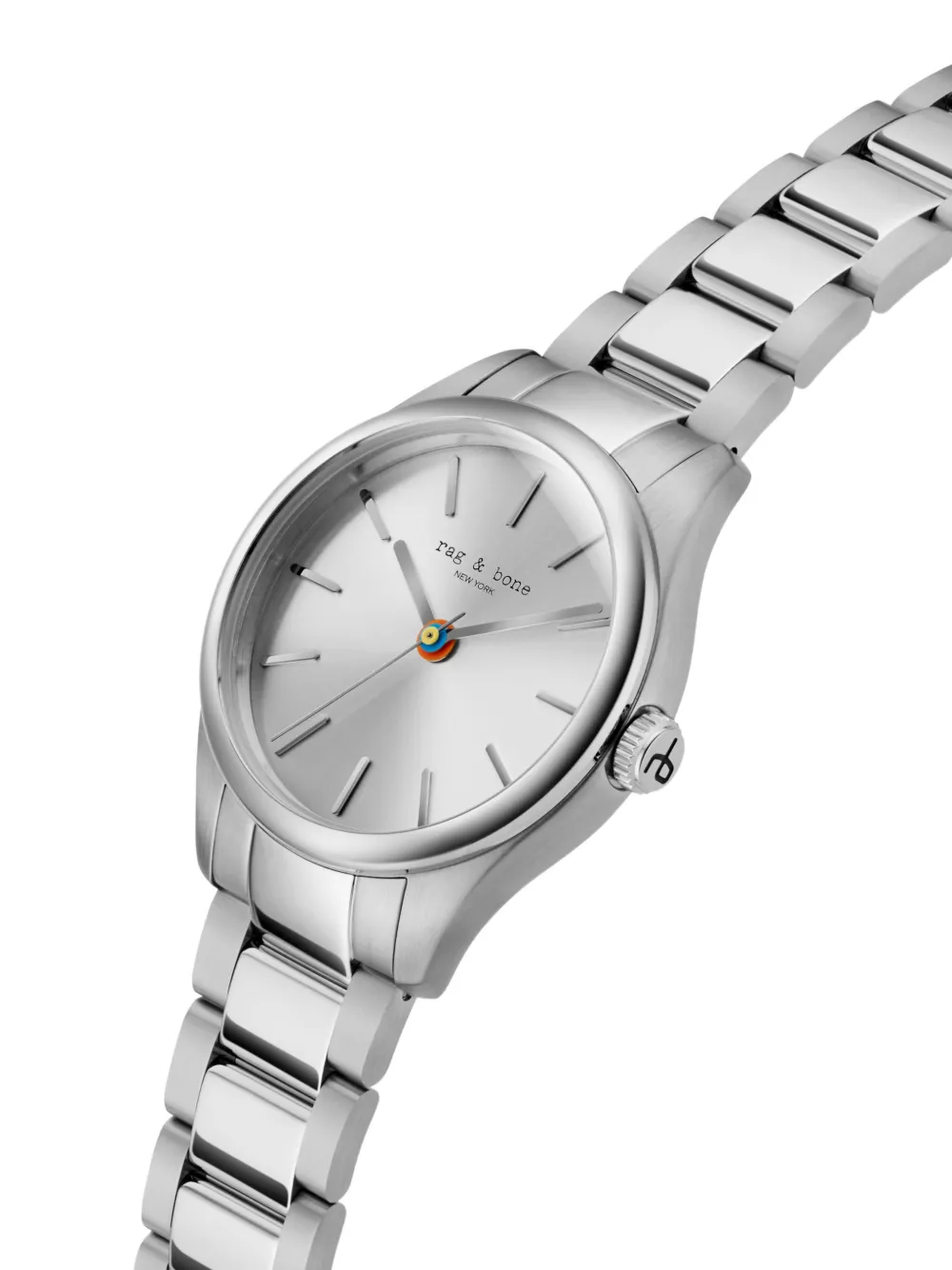 Rag & Bone Reloj Dean De 38 Mm - Plateado 