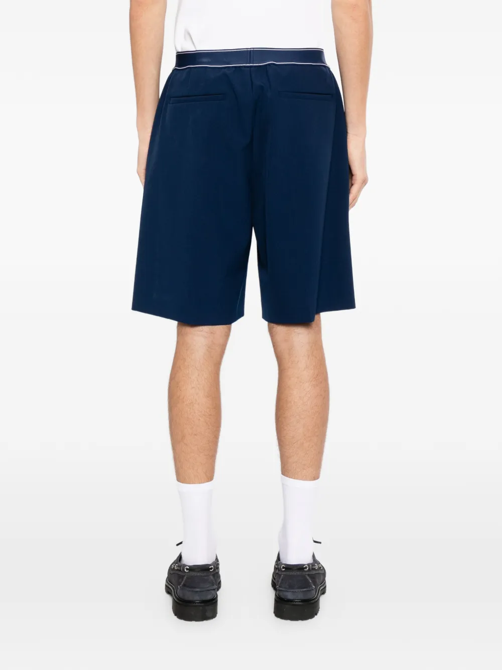 Casablanca Shorts met logoband Blauw
