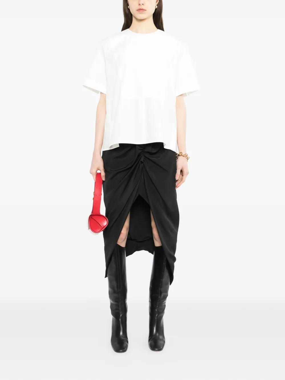  Jil Sander Cotton Blouse - White 