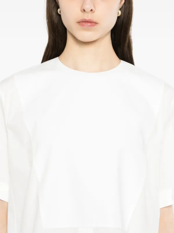 Jil Sander コットン ブラウス | ホワイト | FARFETCH JP