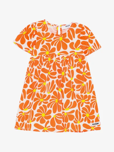 MSGM Kids floral dress